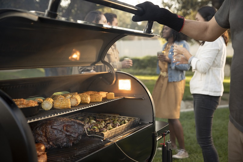 cuisson barbecue pellet weber smokefire