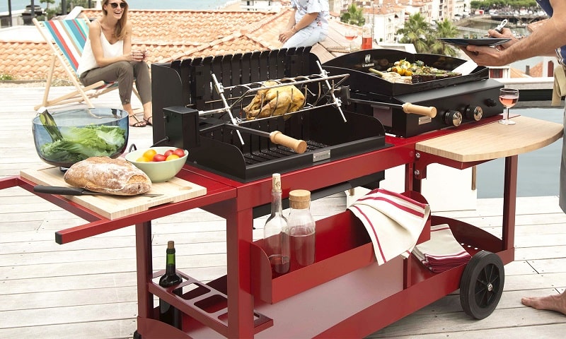 barbecue plancha le marquier